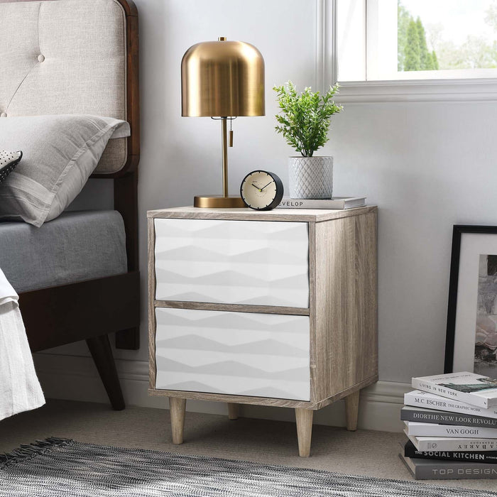 Vespera 2-Drawer Nightstand | Bohemian Home Decor