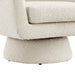 Astral Boucle Fabric Boucle Fabric Swivel Chair | Bohemian Home Decor