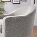 Astral Boucle Fabric Boucle Fabric Swivel Chair | Bohemian Home Decor