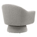 Astral Boucle Fabric Boucle Fabric Swivel Chair | Bohemian Home Decor
