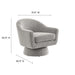 Astral Boucle Fabric Boucle Fabric Swivel Chair | Bohemian Home Decor