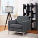 Loft Upholstered Fabric Armchair | Bohemian Home Decor