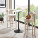 Lippa 28" Round Bar Table | Bohemian Home Decor