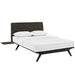 Bedroom Set Tracy 3 Piece Queen Bedroom Set II Cappuccino Orange -Free Shipping at Bohemian Home Decor
