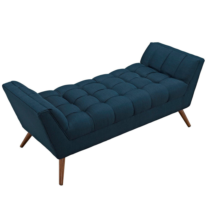 Response Medium Upholstered Fabric Bench | Bohemian Home Decor