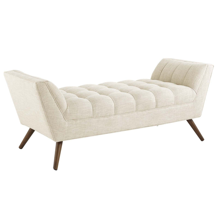 Response Medium Upholstered Fabric Bench | Bohemian Home Decor