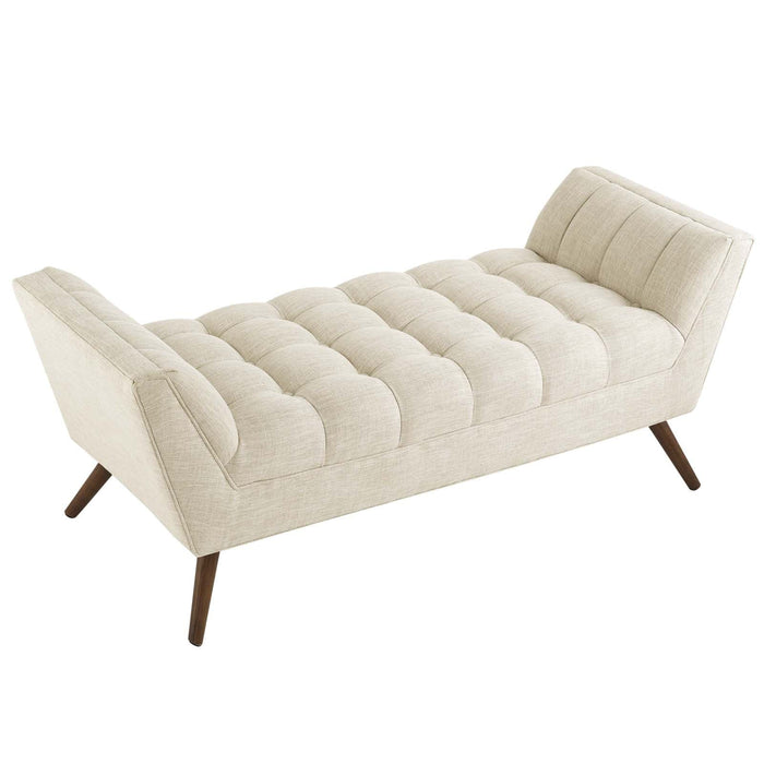 Response Medium Upholstered Fabric Bench | Bohemian Home Decor