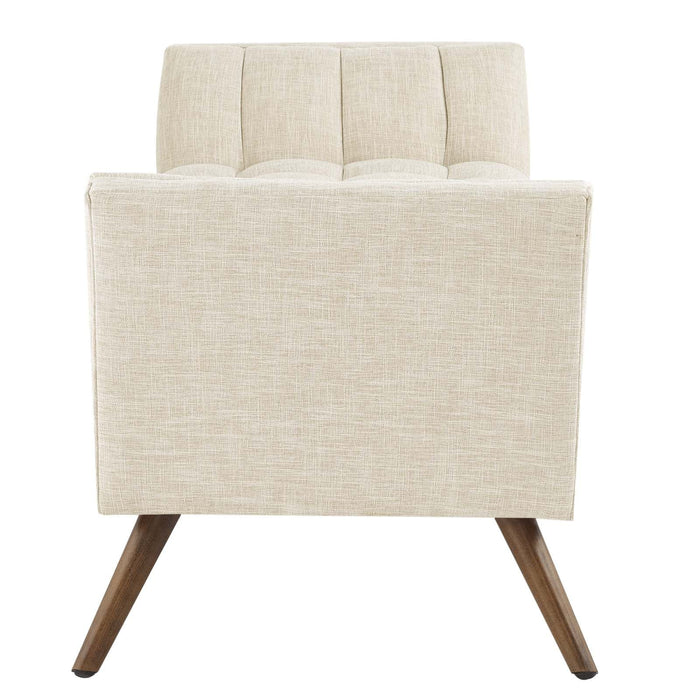 Response Medium Upholstered Fabric Bench | Bohemian Home Decor