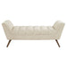 Response Medium Upholstered Fabric Bench | Bohemian Home Decor
