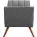 Response Medium Upholstered Fabric Bench | Bohemian Home Decor