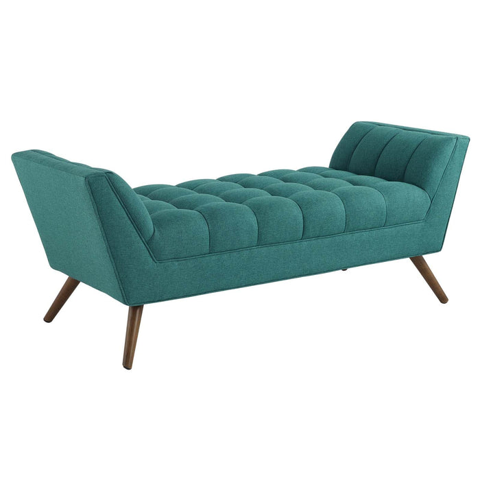 Response Medium Upholstered Fabric Bench | Bohemian Home Decor