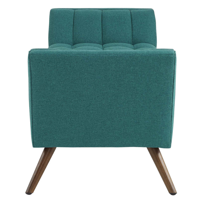 Response Medium Upholstered Fabric Bench | Bohemian Home Decor