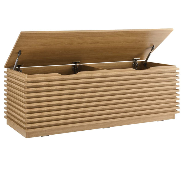 Render Storage Bench | Bohemian Home Decor