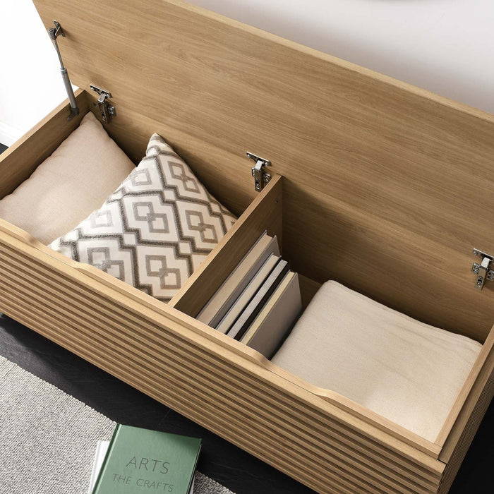 Render Storage Bench | Bohemian Home Decor