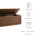 Render Storage Bench | Bohemian Home Decor