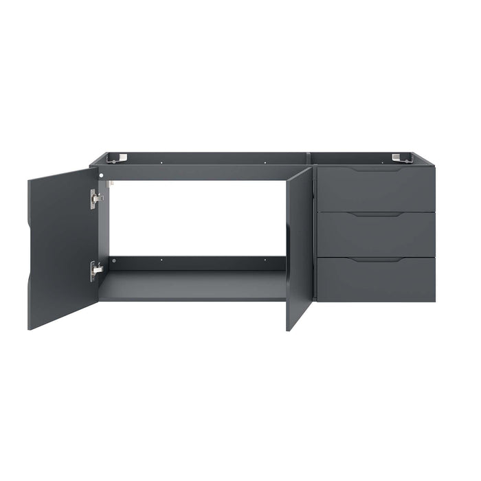Vitality 48" Bathroom Vanity Cabinet (Sink Basin Not Included) | Bohemian Home Decor