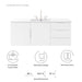 Vitality 48" Bathroom Vanity Cabinet (Sink Basin Not Included) | Bohemian Home Decor