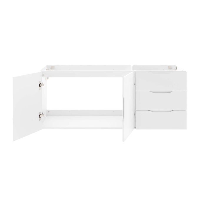 Vitality 48" Bathroom Vanity Cabinet (Sink Basin Not Included) | Bohemian Home Decor