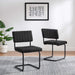 Parity Boucle Dining Side Chairs - Set of 2 | Bohemian Home Decor