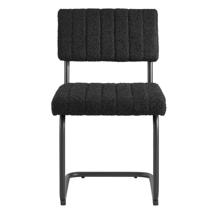 Parity Boucle Dining Side Chairs - Set of 2 | Bohemian Home Decor