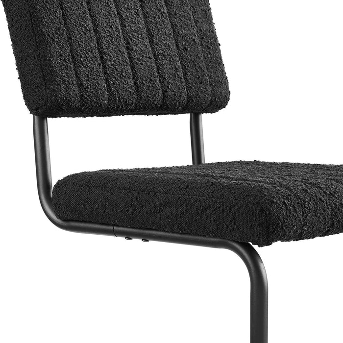 Parity Boucle Dining Side Chairs - Set of 2 | Bohemian Home Decor
