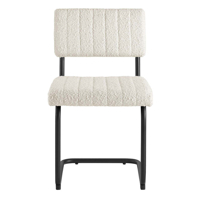 Parity Boucle Dining Side Chairs - Set of 2 | Bohemian Home Decor