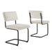 Parity Boucle Dining Side Chairs - Set of 2 | Bohemian Home Decor