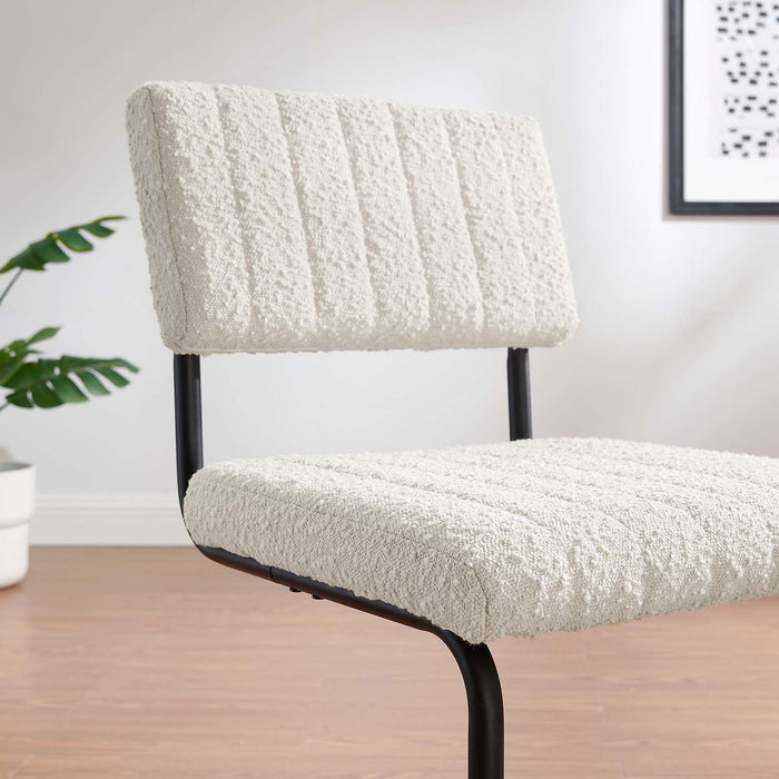 Parity Boucle Dining Side Chairs - Set of 2 | Bohemian Home Decor