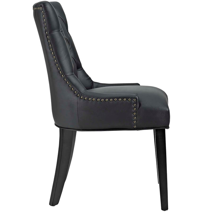 Regent Tufted Vegan Leather Dining Chair | Bohemian Home Decor