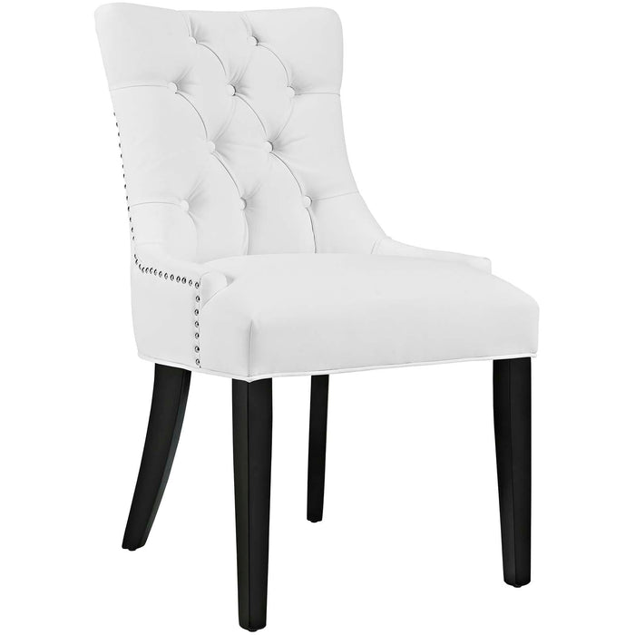 Regent Tufted Vegan Leather Dining Chair | Bohemian Home Decor