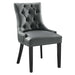 Regent Tufted Vegan Leather Dining Chair | Bohemian Home Decor
