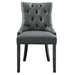 Regent Tufted Vegan Leather Dining Chair | Bohemian Home Decor