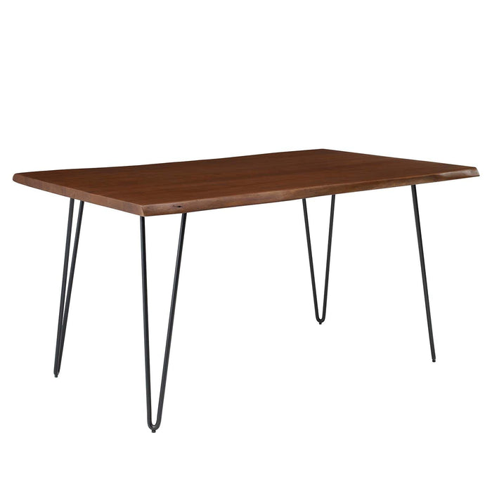Henley 60" Live Edge Acacia Wood Dining Table II | Bohemian Home Decor