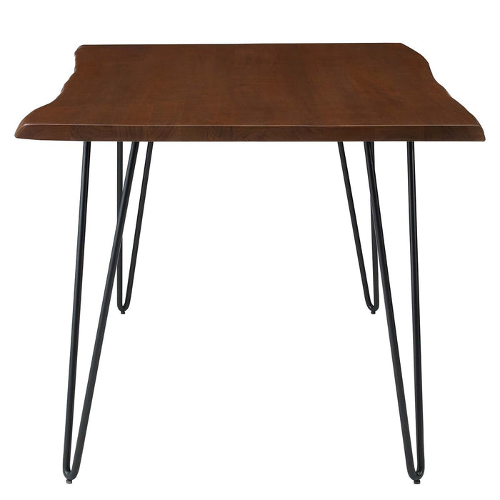 Henley 60" Live Edge Acacia Wood Dining Table II | Bohemian Home Decor
