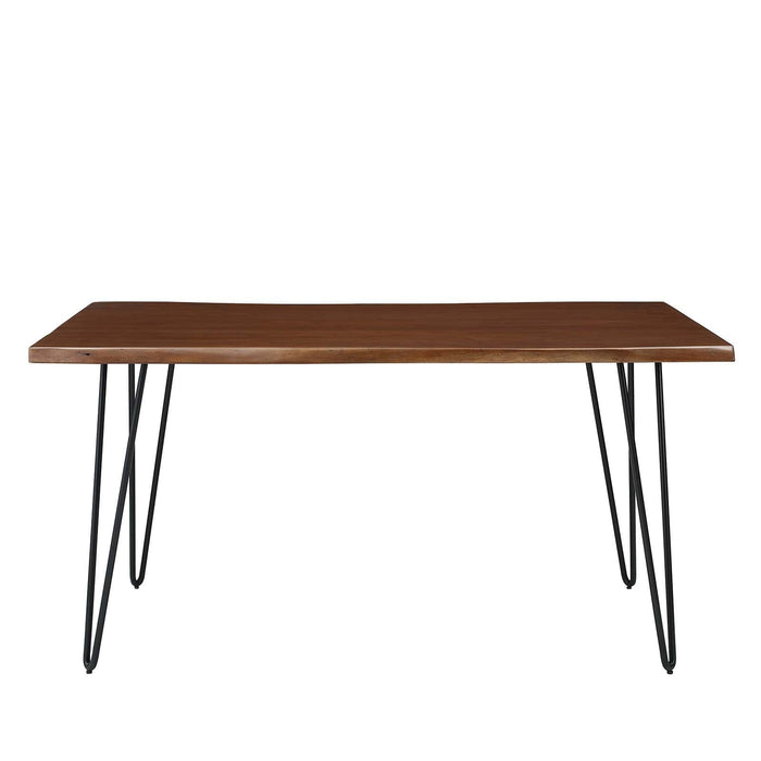 Henley 60" Live Edge Acacia Wood Dining Table II | Bohemian Home Decor