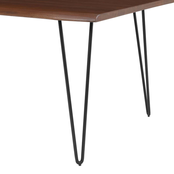 Dining Table Henley 60" Live Edge Acacia Wood Dining Table II -Free Shipping at Bohemian Home Decor