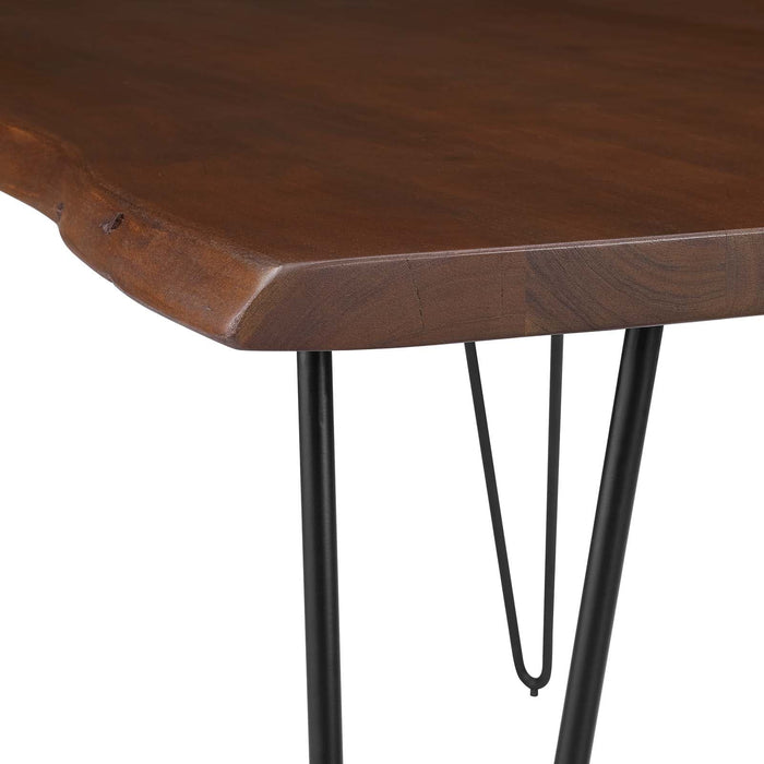Henley 60" Live Edge Acacia Wood Dining Table II | Bohemian Home Decor