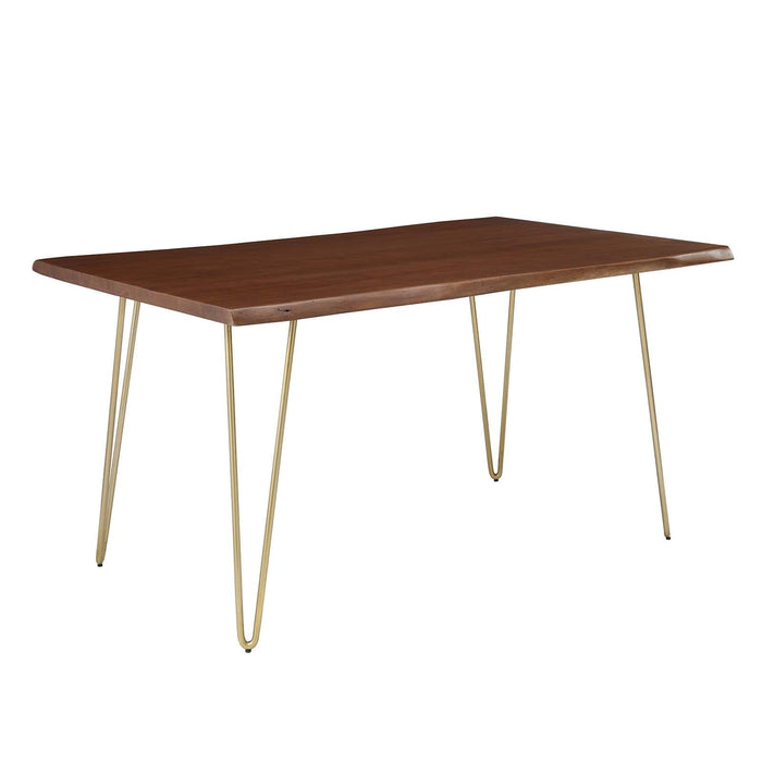 Henley 60" Live Edge Acacia Wood Dining Table II | Bohemian Home Decor