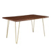 Henley 60" Live Edge Acacia Wood Dining Table II | Bohemian Home Decor