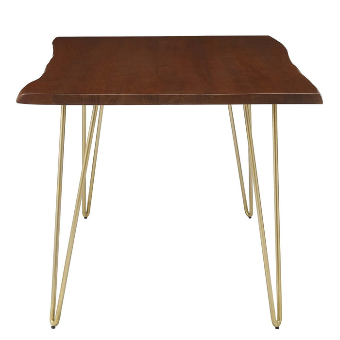 Henley 60" Live Edge Acacia Wood Dining Table II | Bohemian Home Decor