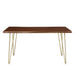 Henley 60" Live Edge Acacia Wood Dining Table II | Bohemian Home Decor
