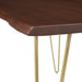 Henley 60" Live Edge Acacia Wood Dining Table II | Bohemian Home Decor