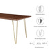 Henley 60" Live Edge Acacia Wood Dining Table II | Bohemian Home Decor