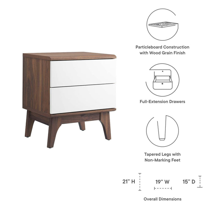 Envision 2-Drawer Nightstand | Bohemian Home Decor