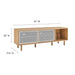 Kurtis 67" TV and Vinyl Record Stand | Bohemian Home Decor
