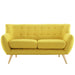 Remark Upholstered Fabric Loveseat | Bohemian Home Decor