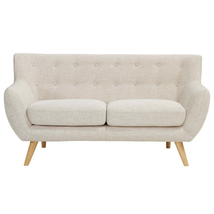 Remark Upholstered Fabric Loveseat | Bohemian Home Decor