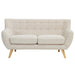 Remark Upholstered Fabric Loveseat | Bohemian Home Decor