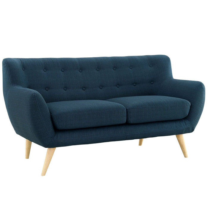 Remark Upholstered Fabric Loveseat | Bohemian Home Decor