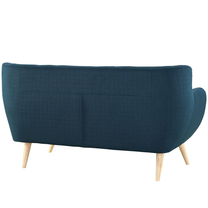 Loveseats Remark Upholstered Fabric Loveseat -Free Shipping at Bohemian Home Decor